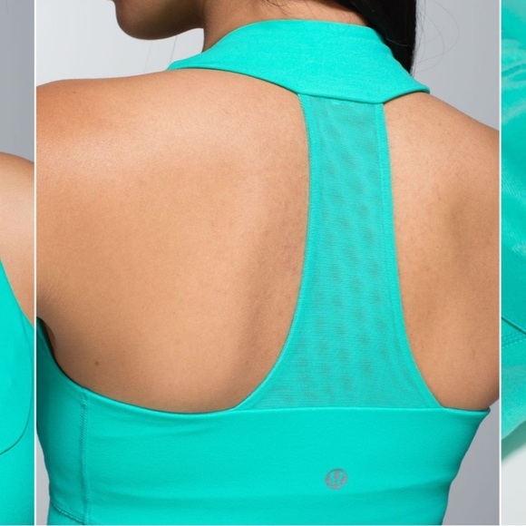 Lululemon Scoop Neck Tank Luon Bali Breeze - Picture 10 of 11